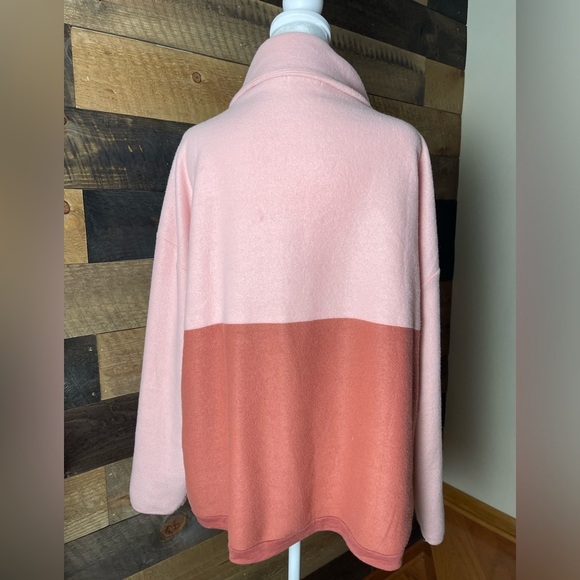 Carve Designs ROWAYTON COLORBLOCK COWL Neck Pullover Sweater, Size Large - Picture 4 of 9